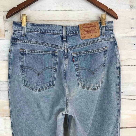 Vintage Levi's 550 Red Tab Tapered Leg Jeans Small - Picture 4 of 7